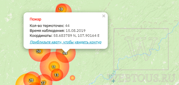 Где сейчас горят леса? Онлайн карта пожаров России
