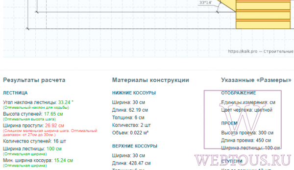 3 онлайн калькулятора лестниц: расчеты, чертежи, 3D-модели