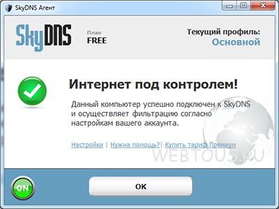 SkyDNS — безопасный интернет для дома